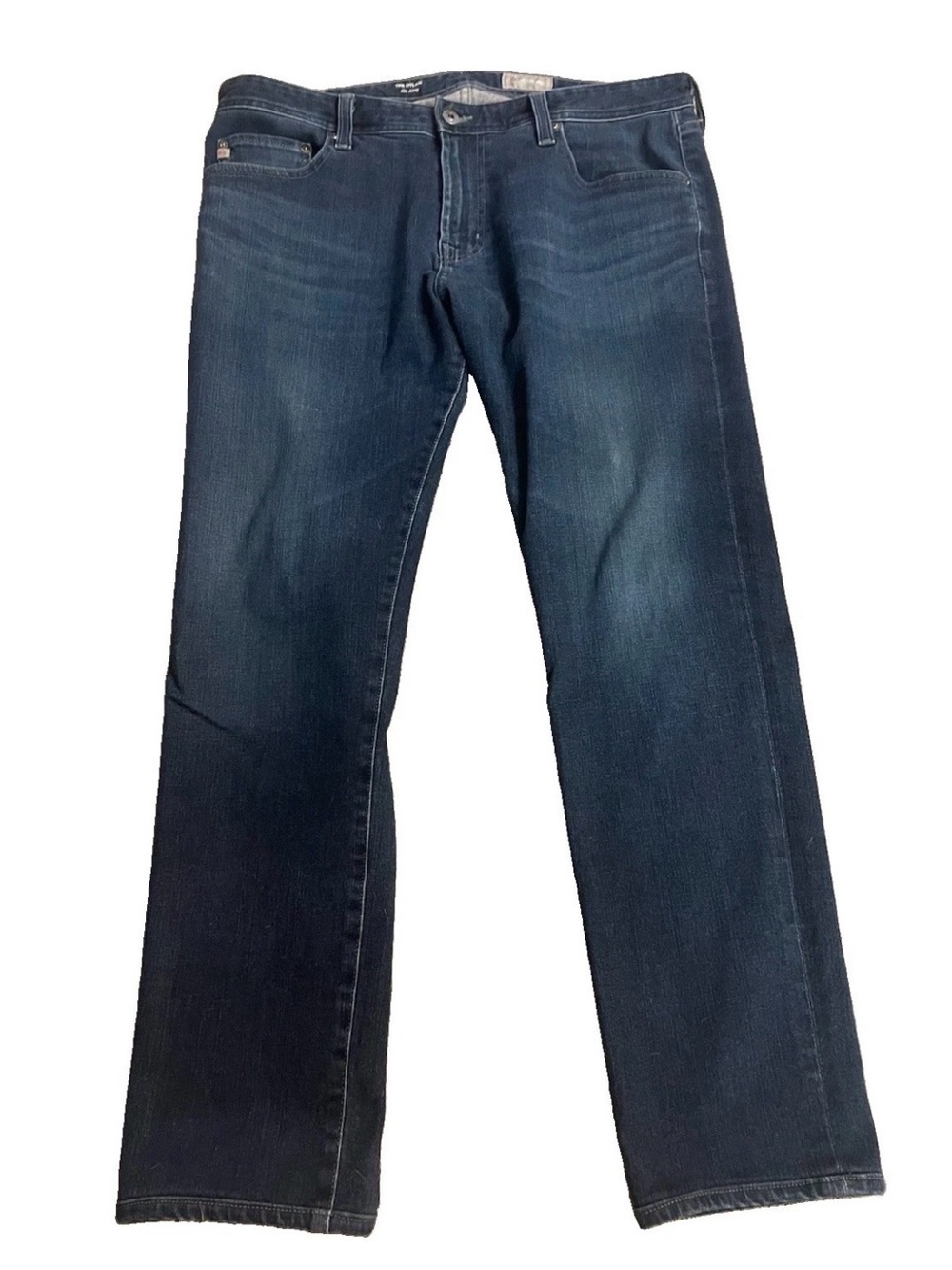 AG Adriano Goldshmeid Dylan Slim Skinny Med/dark wash Blue Jeans Size 36/32 $198 - Picture 9 of 10
